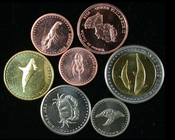 Tristan Da Cunha Set of 7